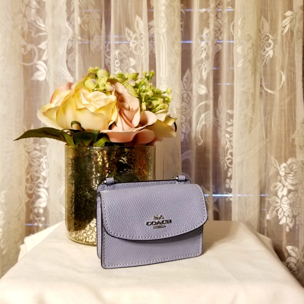 NWT COACH Card Case w/Removable Strap - Picture 1 of 8